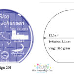 Dåbsglas – rund glas – X-Large-991