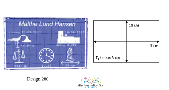 Dåbsklodsen – en personlig dåbsgave-977
