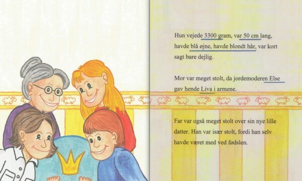 Babybog – barnets bog til piger -1349