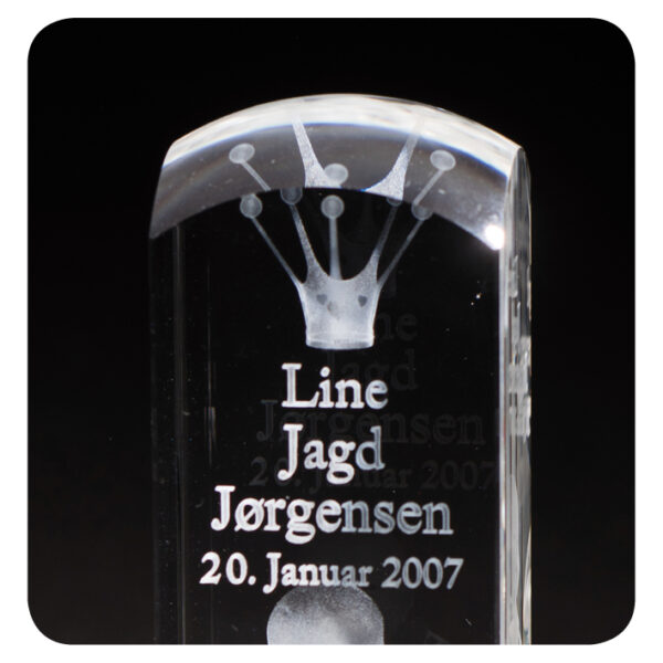 Luksus dåbsglas -2068