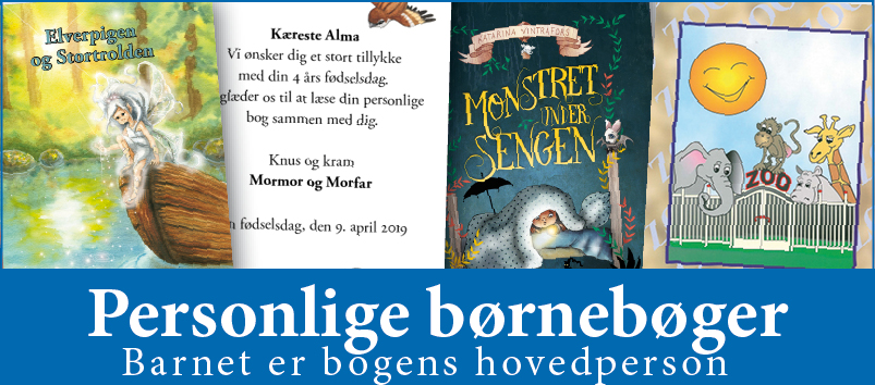 personlige bøger med navn