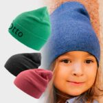 Beanie hue broderet med navn
