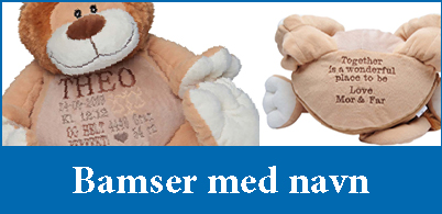 Bamser med navn - Min Personlige Gave