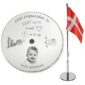 Bordflag til dåb - prinsesse med foto